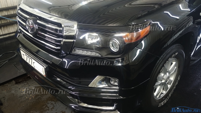 Комплект рестайлинга Toyota Land Cruiser 200 из 2007-2015 в 2016+ (Максимальный)