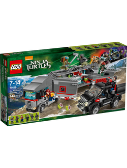 Lego ninja turtles truck hotsell
