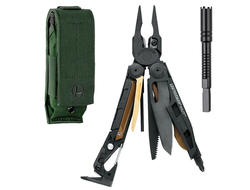 Leatherman MUT BLACK с чехлом MOLLE green