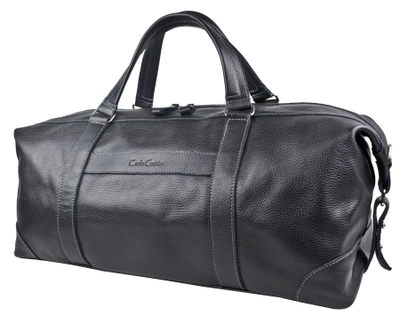 Кожаная дорожная сумка Avellino black (арт. 4039-01)