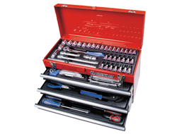 Набор инструментов 73 предмета, универсальный, выдвижной ящик KING TONY 901-073MR