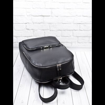 Женский кожаный рюкзак Vicenza Premium black (арт. 
3105-51)