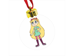 Новогодний ёлочный шар Стар против сил зла №9