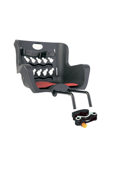 Детское переднее велокресло BELLELLI Pulcino HandleFix, черный