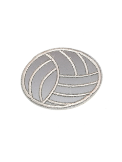 Термоаппликация светоотражающая, мяч регби