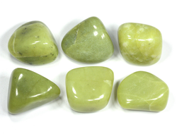 Серпентин, галтовка в ассортименте, Китай (25-30 мм, 10-15 г) №27010