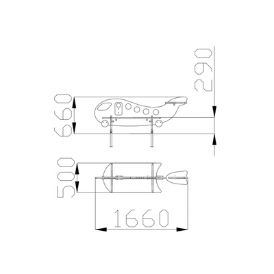 1518 Скамья «Самолет»