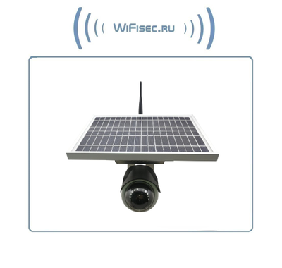 Автономная панорамная WiFi/LAN уличная видеокамера с встроенным DVR, Full HD 1080p (XMCSee)