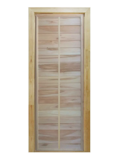 Дверь Наборная Эконом глухая ПГ-1В Липа Размер(с коробкой): 1,9м*70см
