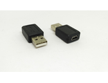 Переходник USB штекер -  mini USB гнездо (2  шт.)