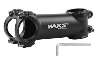 Вынос Wake A062, 100х31.8 мм, 1-1/8”, 7 град., алюм., черный