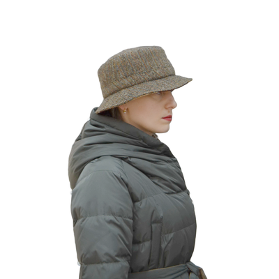 Шляпа панама Alfonso D ' Este 41970 коричневая