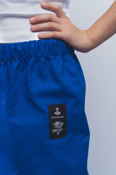 Кимоно для универсального боя UNIFIGHT синее