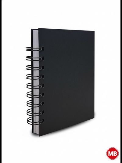 Творческий блокнот А6 на кольцах, 60 листов