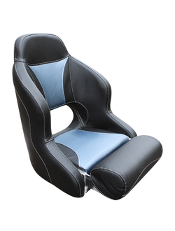 Кресло с болстером Skipper carbone, черный с темно-серым