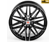 Комплект дисков R18 8,0J ET+40 5*114,3 Vossen 1217X-SB393 Черный с полированными лучами (81377)