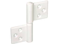 Петля карточная CH-R W белая