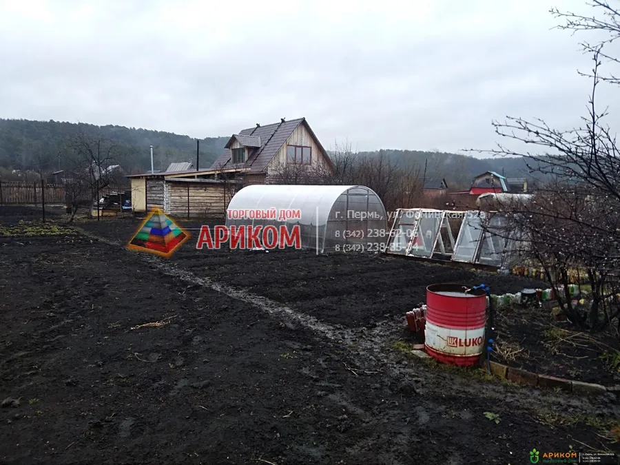 Теплицы и сотовый поликарбонат в Перми от Ариком