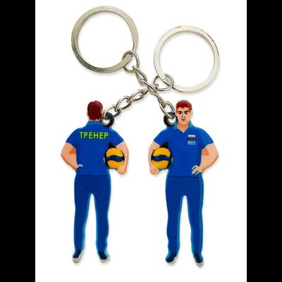 Брелок металлический ТРЕНЕР (муж)