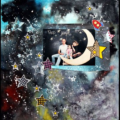 ФП штамп &quot;Звездное небо&quot;