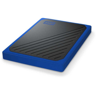Портативный SSD WD My Passport Go 1Tb 2.5, USB 3.0, синий, WDBMCG0010BBT-WESN