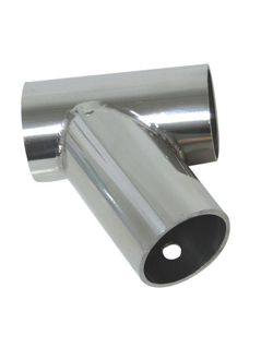 Соединение для поручня T - образное из нержавеющей стали Lalizas 70617 60° 25 мм