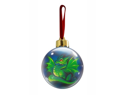 Новогодний ёлочный шар год Дракона №8