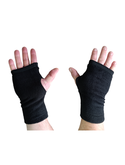 Митенки/ полуперчатки/ ткань: Флис плотность 200 гр/м2, 100% ПЭ (пр-во Кострома)