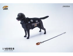 Лабрадор-ретривер (черный) - Коллекционная ФИГУРКА 1/6 scale Labrador (JXK089A) - JXK