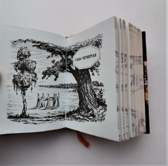 Пушкин  «Евгений Онегин» составной кожаный переплет