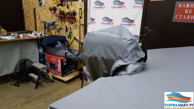 Транспортировочный чехол - Ямаха 9.9-15 л.с. -2 такта (укрывает с румпелем  и ручкой скоростей)