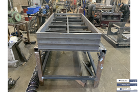 Сборка вибросита 350 кгч