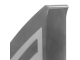 Лоток вертикальный для бумаг BRAUBERG "Office style", 245х90х285 мм, серый, 237279