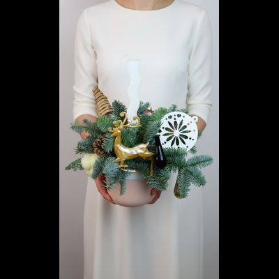 Новогодняя композиция № 1172