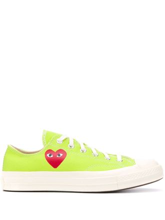 Кеды Converse Comme Des Garcons зеленые низкие