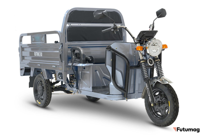 Грузовой электротрицикл Rutrike Вектор 1500 60V1200W серый