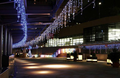 Гирлянда "дождь", 250 LED 5000K CL16