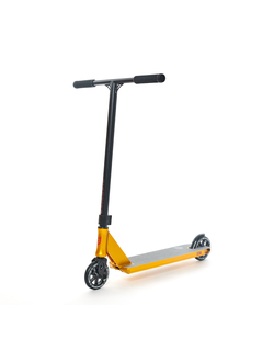 Трюковой самокат District Titan - Ano Gold / Black