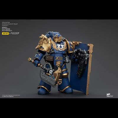Сюзерен-инвиктарий Ультрамаринов (Warhammer Horus Heresy) - КОЛЛЕКЦИОННАЯ ФИГУРКА 1/18 Ultramarines Invictarus Suzerain Squad 5 (JT00287) - JOYTOY