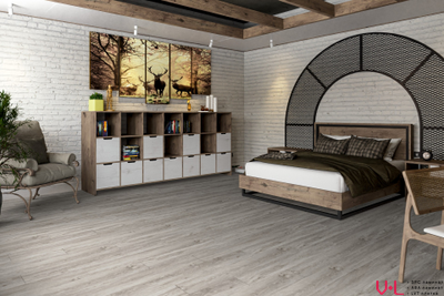 Кварцвиниловая плитка Damy Floor Family LVT Дуб Английский / English Oak SL3683-6 — LVT