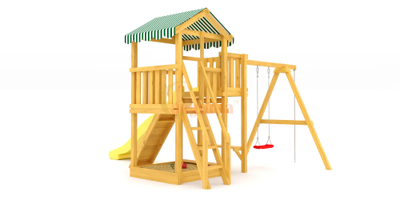 Детская площадка Савушка Мастер 1 ® Plus (горка 3 метра) фото 1