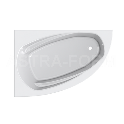 Astra-Form ванна Тиора левосторонняя 155/105 см белая