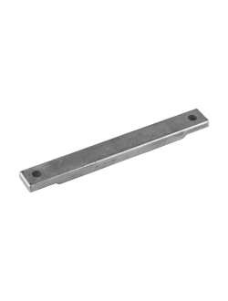 Цинковый анод Tecnoseal 00837 194x24x12мм пластинчатый для трим-системы двигателей Mercury/Mercruiser