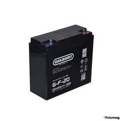 Аккумулятор для ИБП Gelbert 6-F-20 (12V20A/H C20)