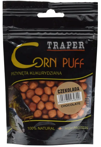 Воздушная кукуруза &quot;Traper Corn Puff&quot;, 20гр, 8мм / Шоколад