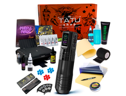Тату набор Tattoo Kit EZ Turbo 2.0 Black 1 Power