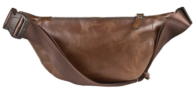 Кожаная поясная сумка Scarlino brown (арт. 7018-04)