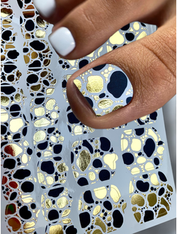 Пленки для педикюра с фольгой VIP-056 Золото