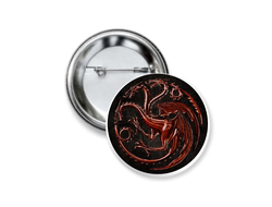 Значок закатной Дом Дракона, House of the Dragon №9