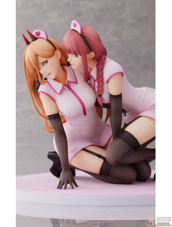Фигурка 1/7 Пауэр и Макима (Power, Makima Nurse Ver.)
